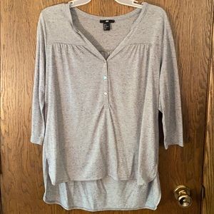H&M 3/4 Sleeve Shirt